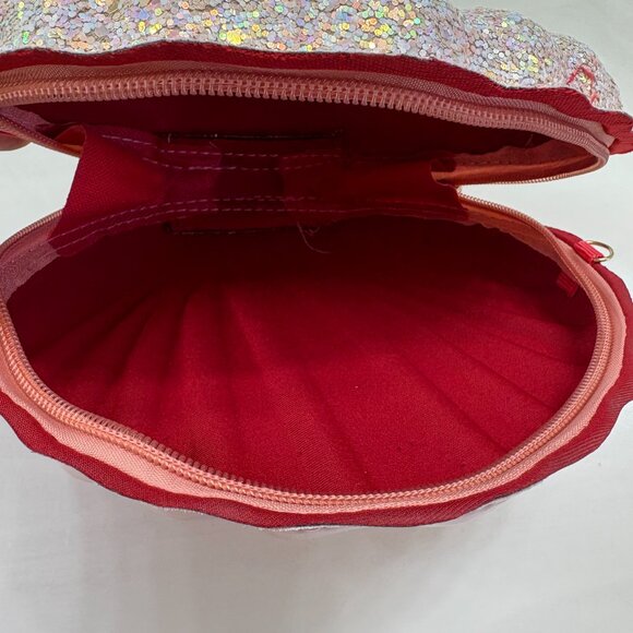 Glam Clam / Sparkle Seashell Crossbody Handbag /Light Pink- NWT - Picture 9 of 9